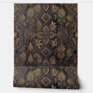 Papel pintado de inspiración africana