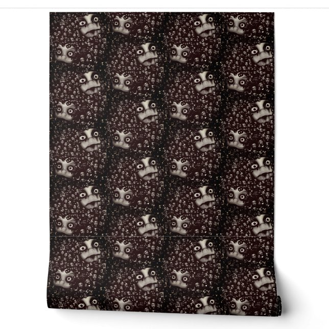 papel pintado de muñecas gemelas del terror (Desenrollar)