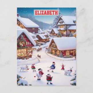 Papel pintado de Navidad personalizado con foto
