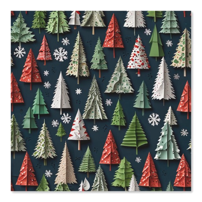 Papel pintado de NAVIDAD VIBRANTE (Anverso)