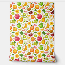 Papel pintado de parcela de frutas