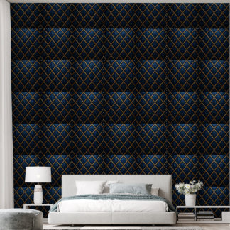 Papel Pintado de Patrón de Diamante de Lujo