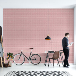Papel Pintado de Raya Rosa | Papel Pintado para Cu