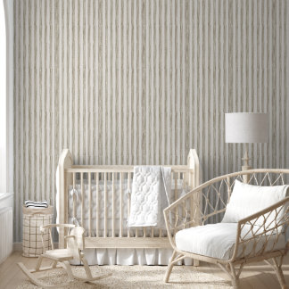 Papel pintado de rayas con acuarela en verde oliva
