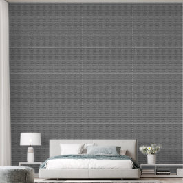 Papel pintado de rayas en blanco y negro | Moderno