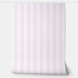 Papel pintado de rayas rosadas