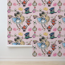 Papel pintado de rayas rosadas para el caprichoso 