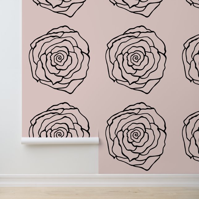 Papel pintado de rosas (Solicitud)
