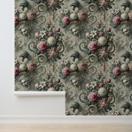 Papel Pintado De tono y cola - Diseño victoriano gótico