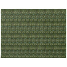 Papel pintado de tulipán y rosa verde grande de Wi