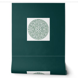 Papel pintado de vinilo liso con patrón de nudo ce