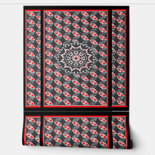 Papel pintado de vinilo texturizado de pelar y peg