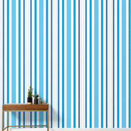 Papel Pintado Décor à lignes bleues