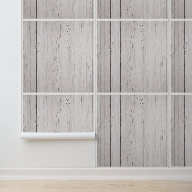 Papel Pintado Decoración de estilo de baldosas de playa rústicas (Solicitud)