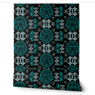 Papel Pintado decoración de hogar azteca inca