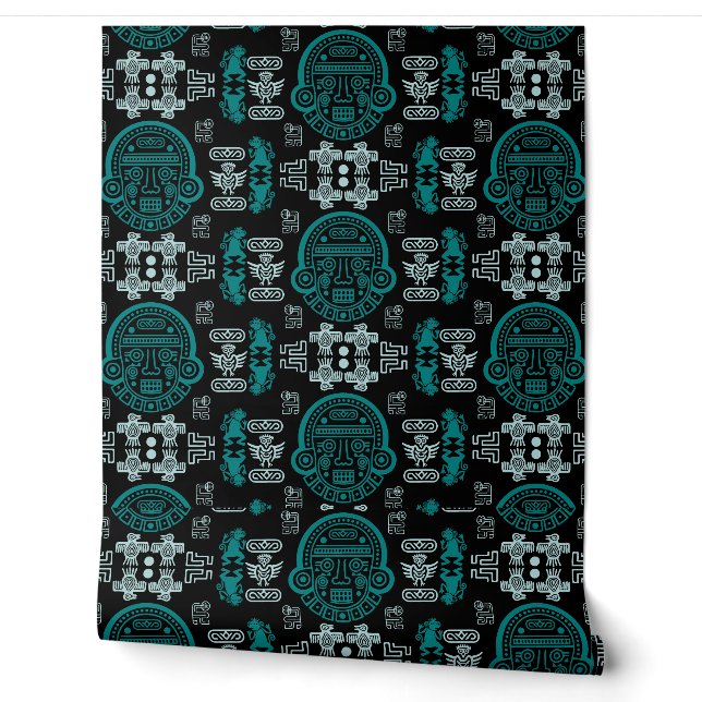 Papel Pintado decoración de hogar azteca inca (Desenrollar)