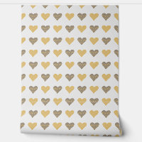 Decoración de niños del Boho amarillo corazón