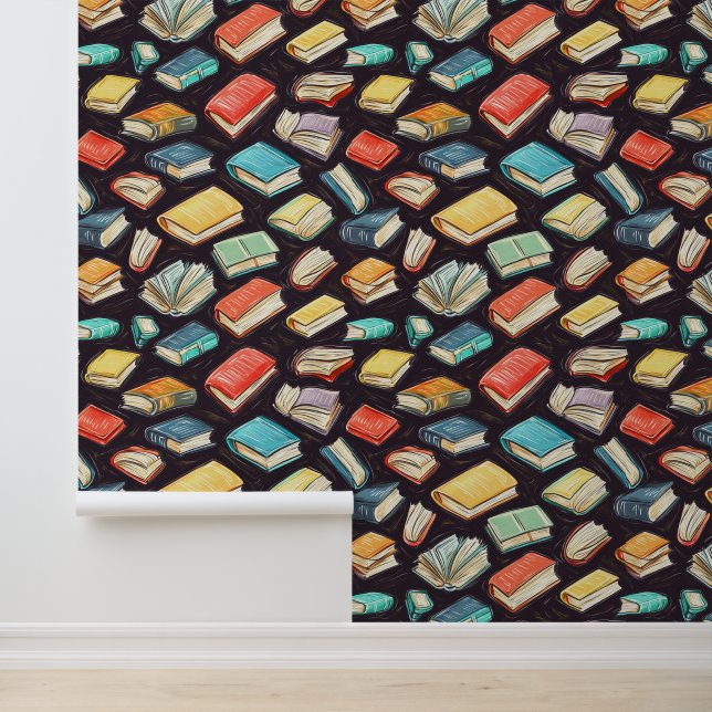 Papel Pintado Decoración De Paredes Escolares Con Copybook De Po (Solicitud)