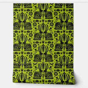 Papel Pintado Decoración del hogar con temática de conejo nórdic