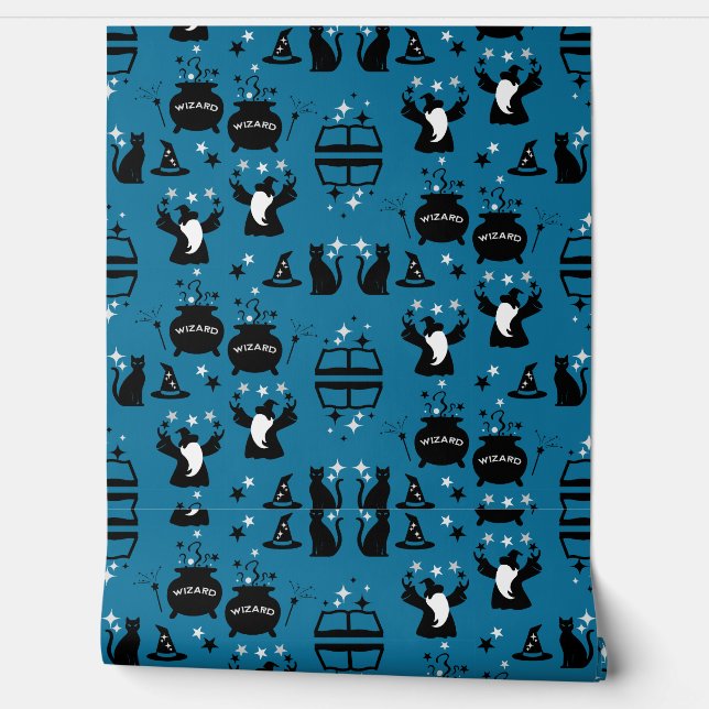 Papel Pintado Decoración del hogar del Asistente Mágico (Desenrollar)