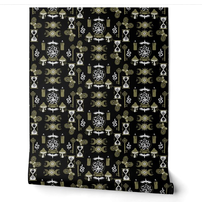 Papel Pintado Decoración estética de Witchcore (Desenrollar)