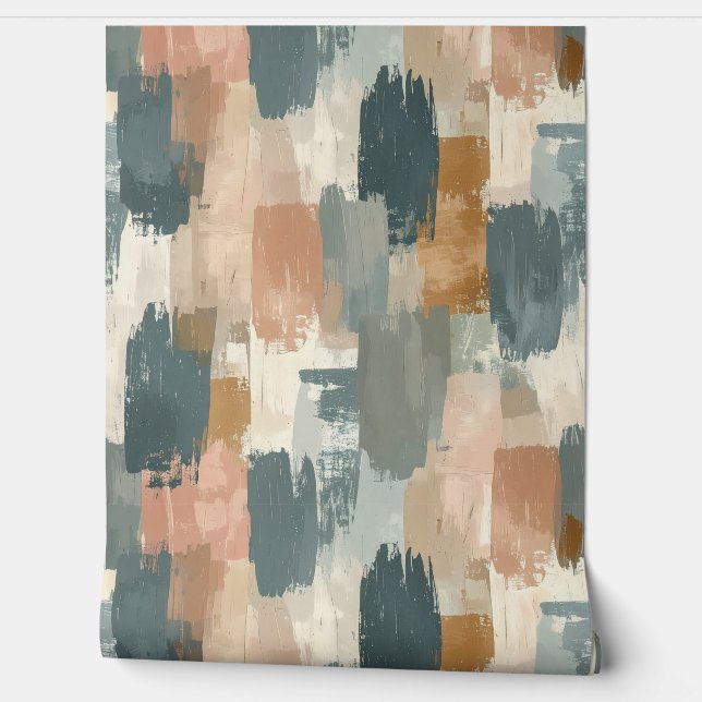 Papel Pintado Decoración Neutral Artística (Desenrollar)