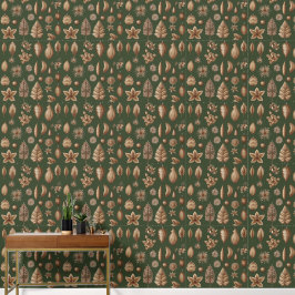 Papel Pintado Decoraciones navideñas mixtas