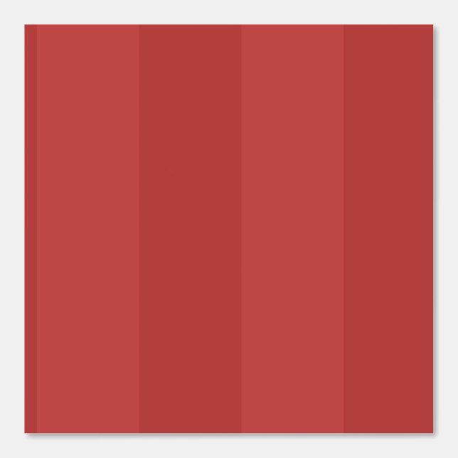 Papel Pintado Deep Vermillion Red Six Inch Shadow Stripe (Anverso)