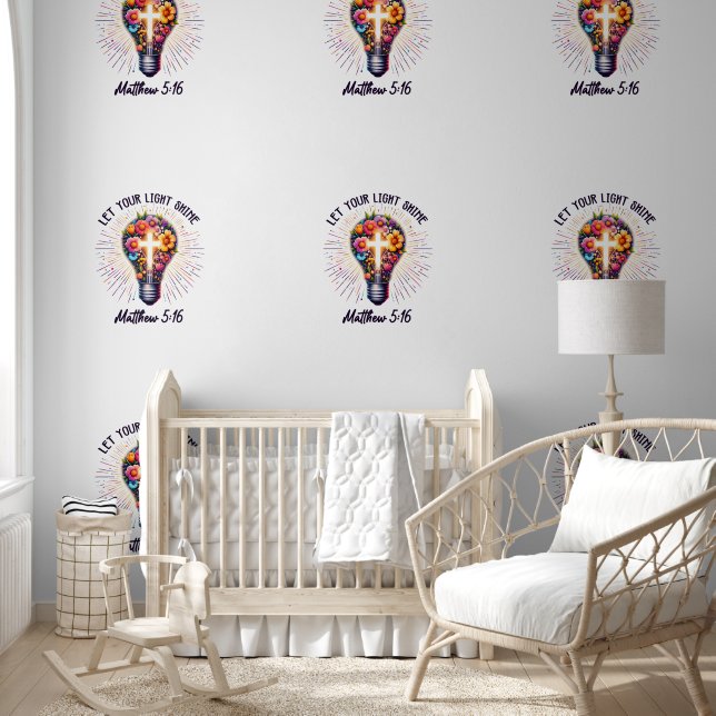 Papel Pintado Deja que tu luz brille (Niños)