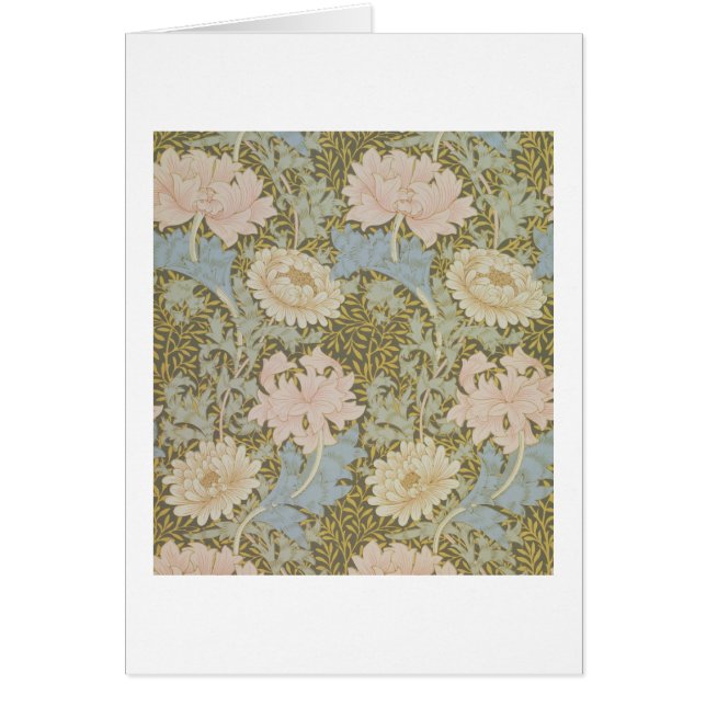 Papel pintado del "crisantemo", 1876 (papel (Frente)
