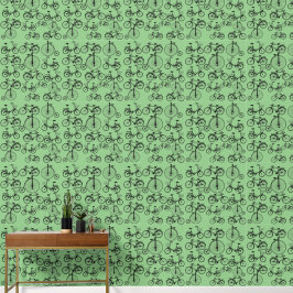 Papel Pintado Deliciosa temática de la bicicleta