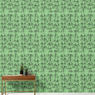 Papel Pintado Deliciosa temática de la bicicleta