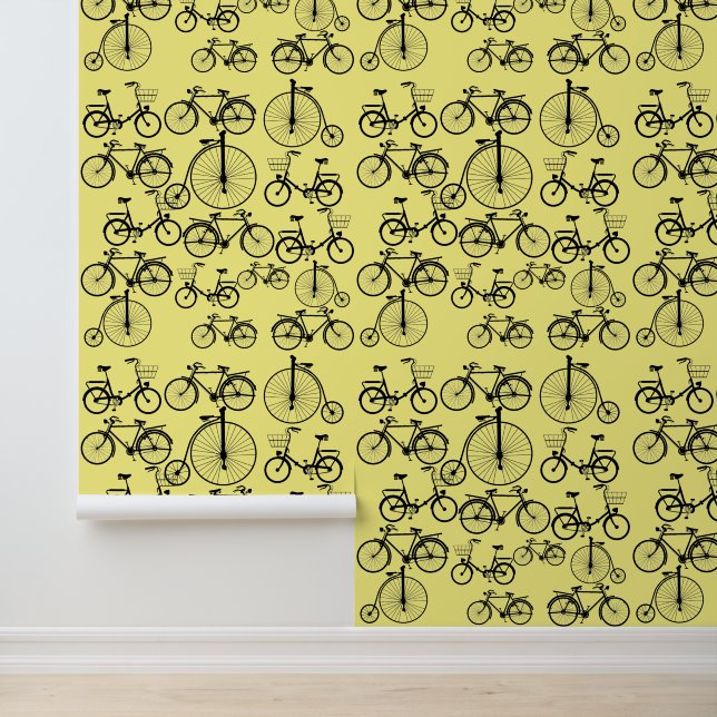 Papel Pintado Deliciosa temática de la bicicleta (Solicitud)