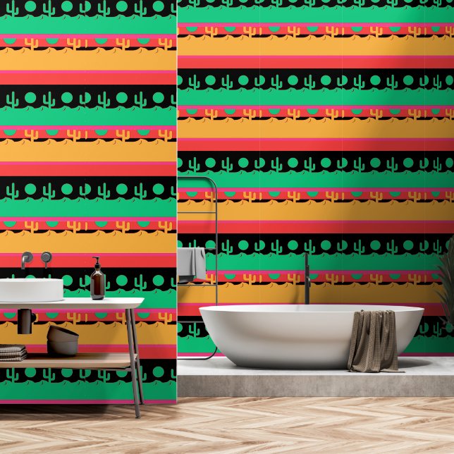 Papel Pintado Desert Cactus (Baño)
