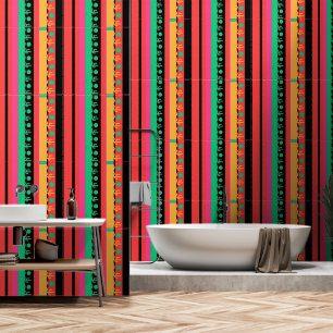 Papel Pintado Desert Cactus Geo Vertical