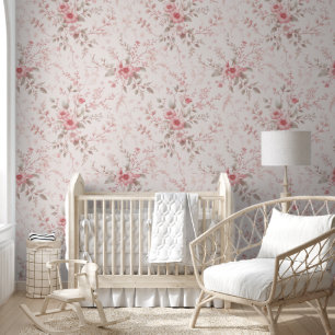 Papel Pintado Deslumbramiento floral suave