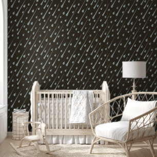 Papel Pintado Día Lluvioso Sepia Oscuro (inclinado)