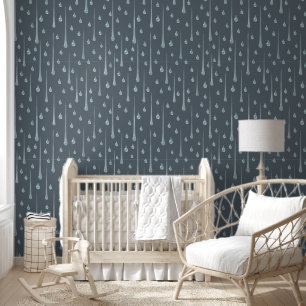Papel Pintado Día Lluvioso Tormentoso Gris