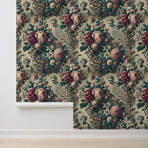 Papel Pintado Diablos de Dandy - Victoriano gótico