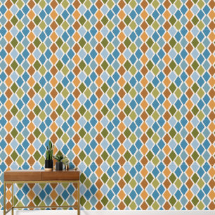 Papel Pintado Diamantes de color vintage