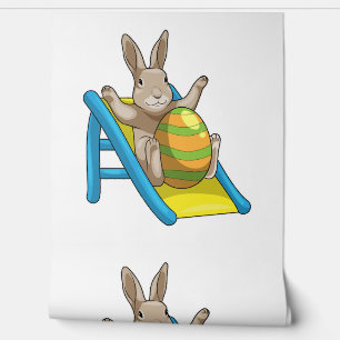 Papel Pintado Diapositiva de huevo Bunny Easter Easter