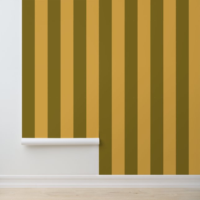 Papel Pintado Dijon and Zest Striped Pattern (Solicitud)