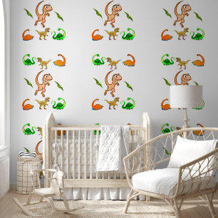 Papel Pintado Dinosaurio de fondo