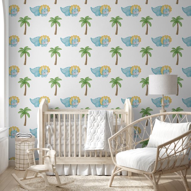 Papel Pintado Dinosaurio de Sueño Adorable (Niños)