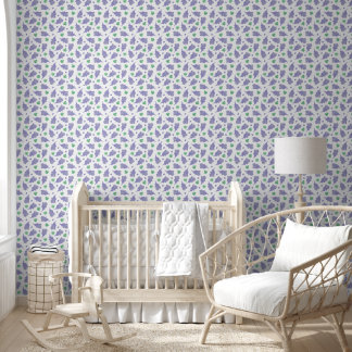 Papel Pintado Dinosaurio Morado Soñador