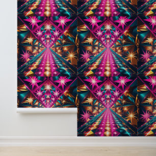 Papel Pintado Disco dinámico enciende pelos y palos