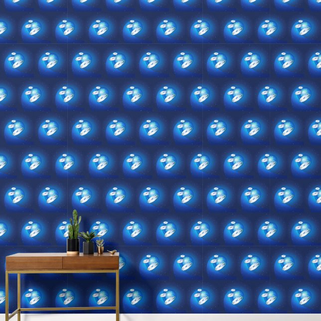 Papel Pintado Discos voladores (Pasillo)