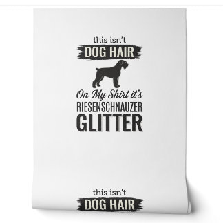 Papel Pintado Diseño de amante de perro divertido con brillo Rie