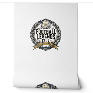 Papel Pintado Diseño de camiseta de fútbol vintage del club Foot