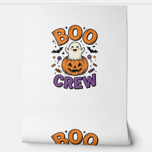 Papel Pintado Diseño de camiseta de Halloween de calabaza fantas